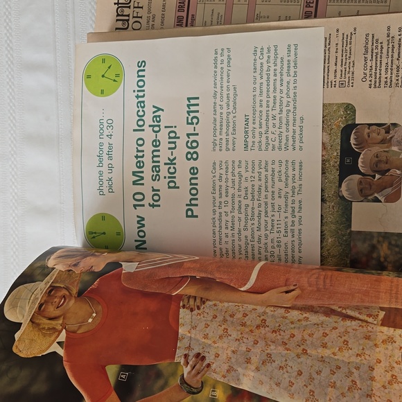 Vintage Eaton's Spring & Summer 1975 Catalog - Picture 9 of 13